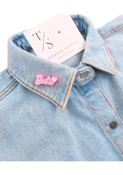 Rozet Silikon Broş Barbie Yaka Çanta Kıyafet Şapka Aksesuar fiyatları