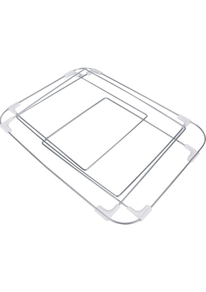 3'lü Çelik Çerçeveli Çok Amaçlı Organizer Hurcu 40X50X20 Cm, Gri