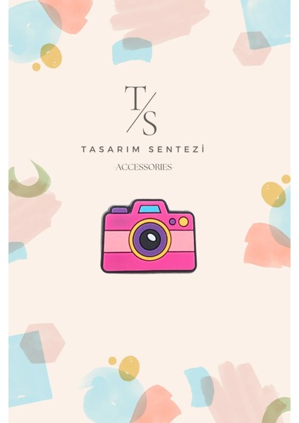 Rozet Silikon Broş Papatya Çiçek Yaprak Dal Yaka Çanta Kıyafet Şapka Aksesuar