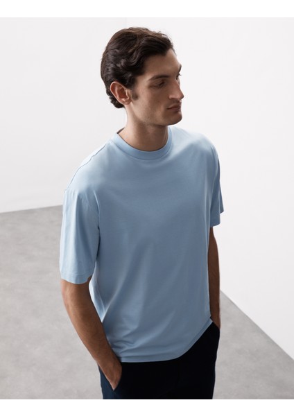 Saf Supima Pamuklu Oversize T-shirt fiyatları