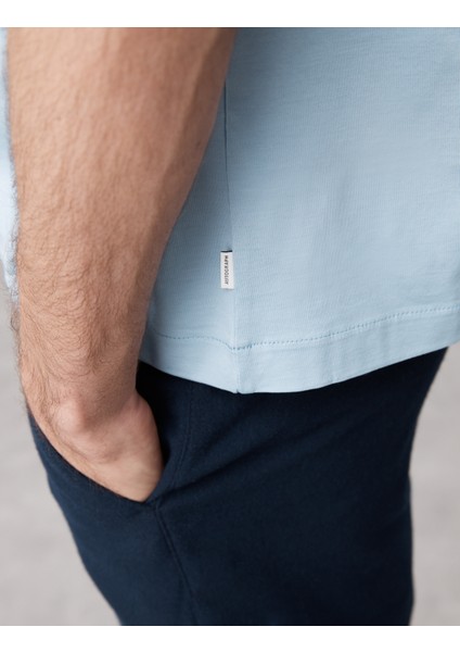 Saf Supima Pamuklu Oversize T-shirt