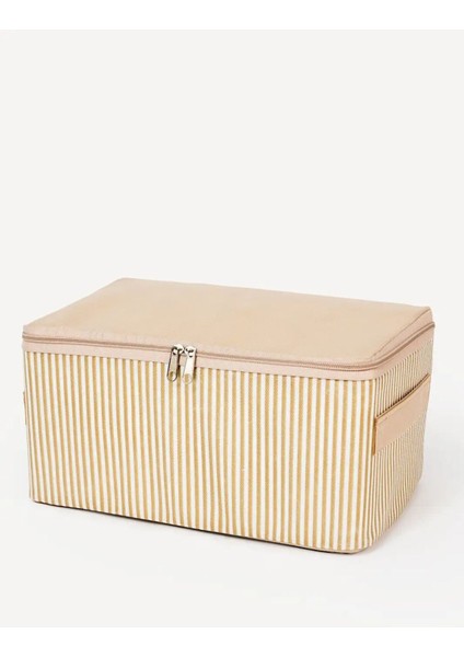 Çizgili 2'li Mini Hurç Seti, Baza ve Dolap Içi Organizer, 30X20X15 cm modelleri