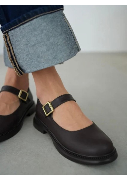 Yoko Kahverengi Cilt Oxford Ayakkabı fiyatları