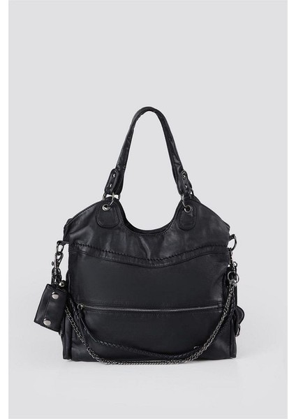 Silla Siyah Cilt Omuz Çantası fiyatları