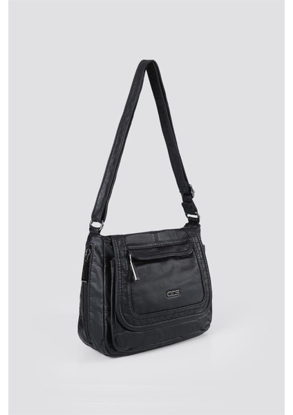 Ziwen Siyah Cilt Omuz Çantası modelleri