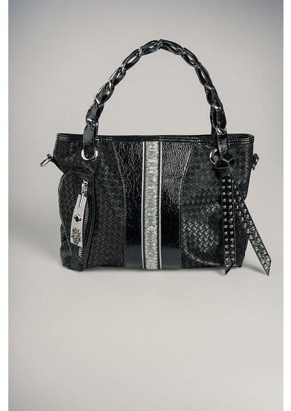 Jaxe Siyah Cilt Omuz Çantası fiyatları