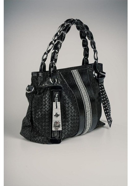 Jaxe Siyah Cilt Omuz Çantası modelleri