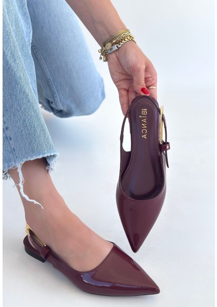 Ummar Bordo Rugan Babet Ayakkabı indirimleri