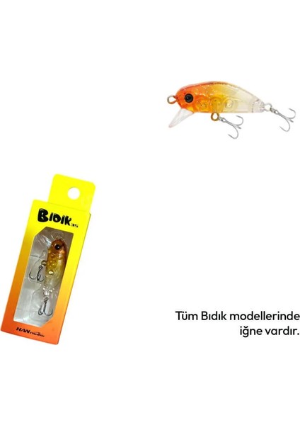 Hanfish Bıdık 3.5 cm 3.1 gr Maket Yem fiyatları