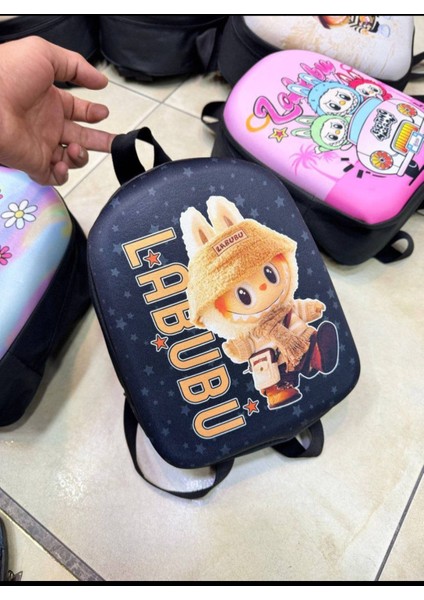 Labubu Çocuk Okul Çantası Lacivert