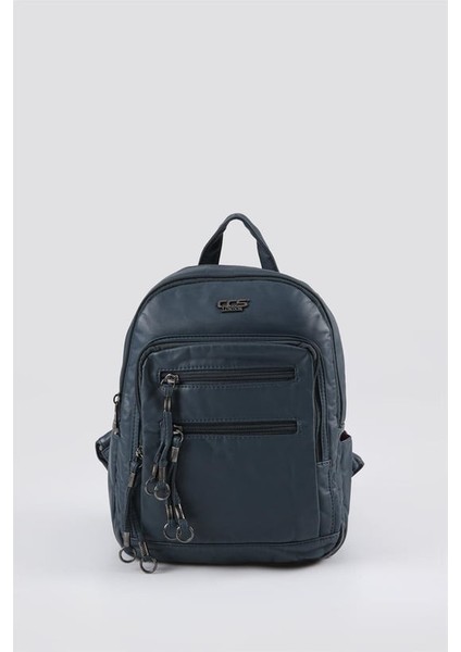 Owert Siyah Cilt Sırt Çantası