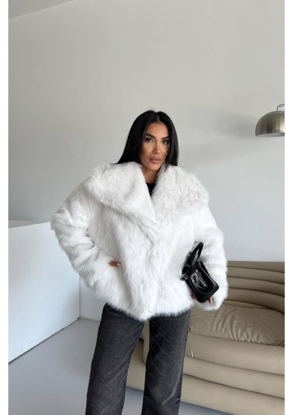 Kadın Içi Astarlı Ithal Kürk Kaban NBG111 fiyatları