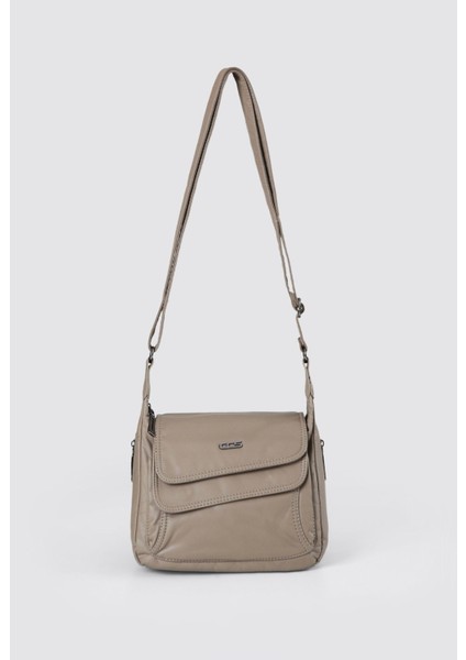 Jelli Vizon Cilt Omuz Çantası