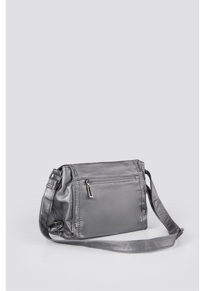 Witer Gri Cilt Omuz Çantası modelleri