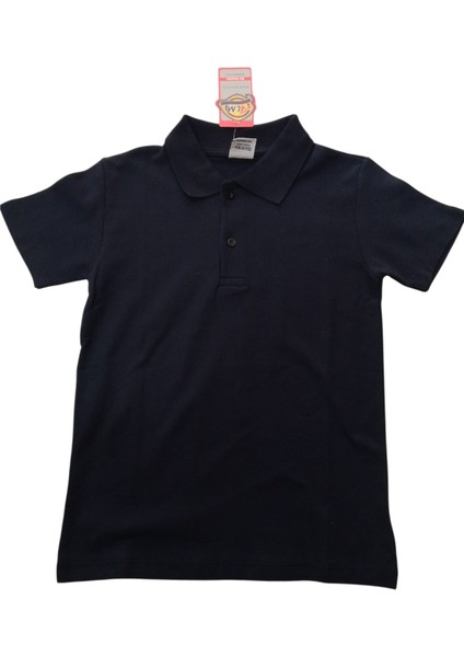 Okul Lacos Lacivert Kısa Kollu