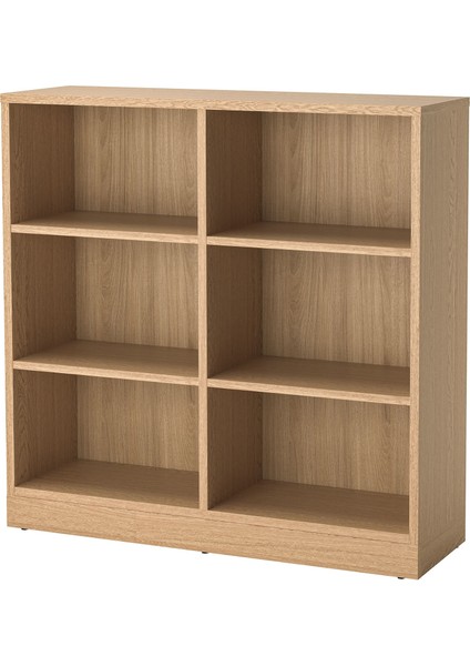 Tonstad Açık Dolap Meşe Kaplama 121X37X120 cm