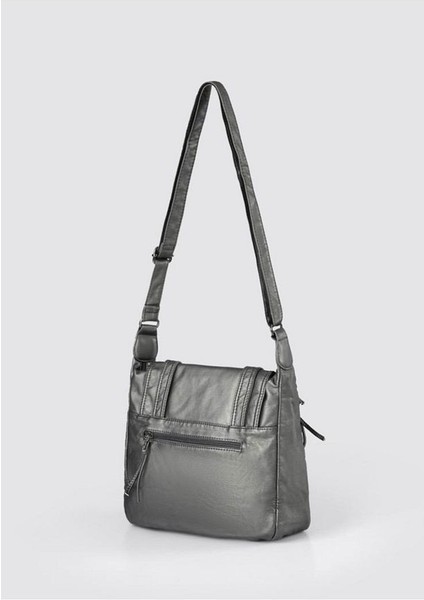 Liye Platin Cilt Omuz Çantası modelleri