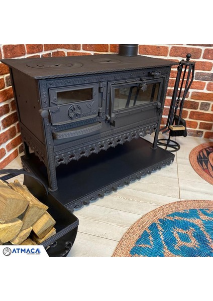 Dekoratif Yandan Fırınlı Kuzine fiyatları