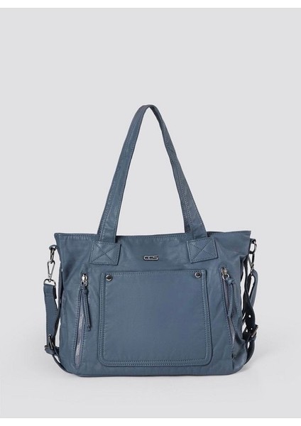 Lonti Mavi Cilt Omuz Çantası