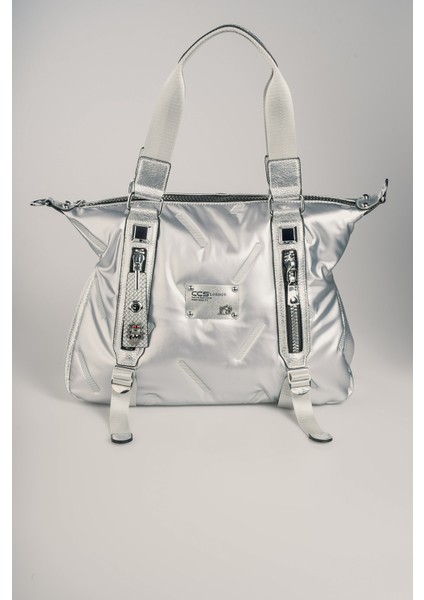 Tiven Gri Cilt Omuz ve Kol Çantası modelleri