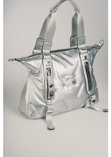 Tiven Gri Cilt Omuz ve Kol Çantası fırsatları