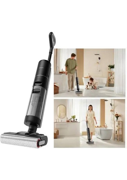 H12 Pro Black Islak ve Kuru Kablosuz Dik Süpürge