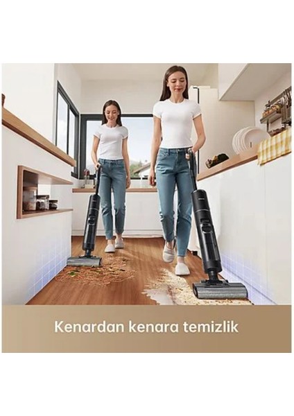 H12 Pro Black Islak ve Kuru Kablosuz Dik Süpürge