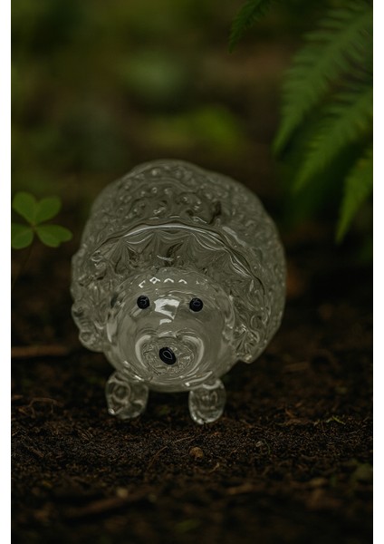 El Yapımı Kristal Dekoratif Kirpi - Yozhik (10CM) fırsatları