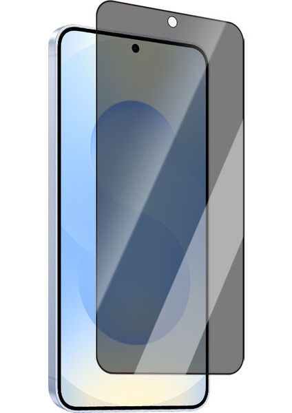 Samsung Galaxy S24 Plus Uyumlu Glass Privacy Antistatik Temperli Cam Ekran Koruyucu