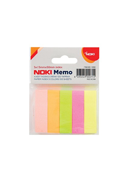 Memo Kağıt Indeks 5 Renk 100LÜ
