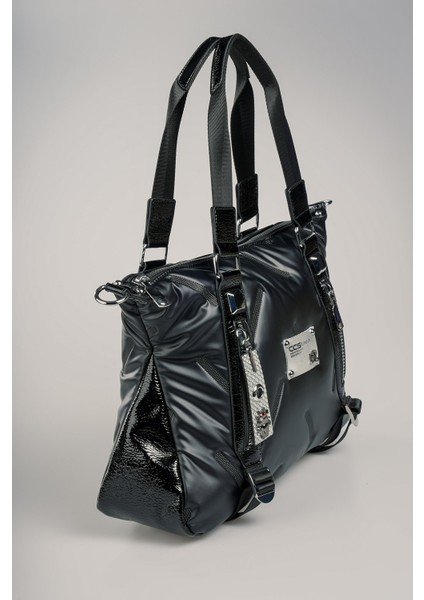 Tiven Siyah Cilt Omuz ve Kol Çantası modelleri