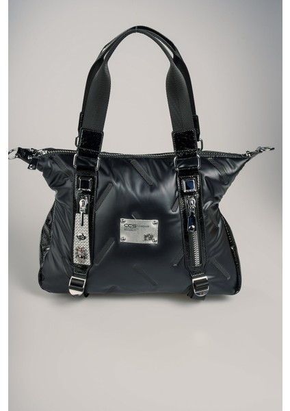 Tiven Siyah Cilt Omuz ve Kol Çantası fırsatları