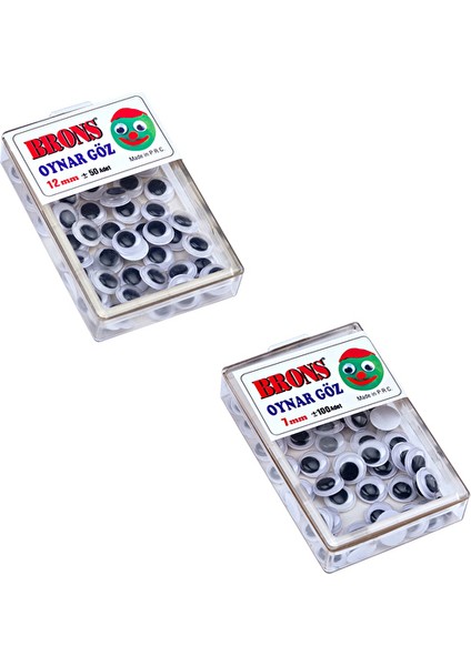Oynar Göz 10-12-15 mm
