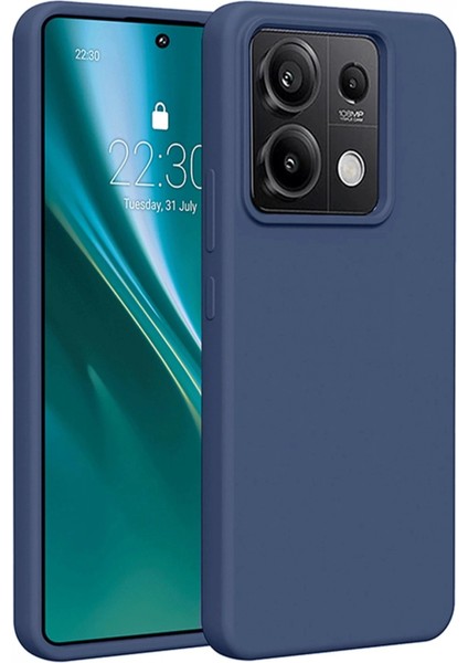 Xiaomi Redmi Note 13 4g Kılıf First Silikon - Lacivert