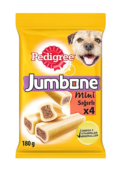 Pedigre Jumbone Biftekli Köpek Ödül Bisküvisi 160 G