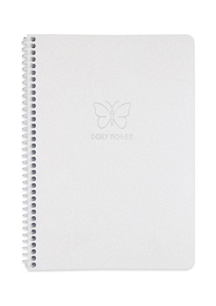 A4 80 Yp.kar. Pp Kp.spiralli Glitter Defter