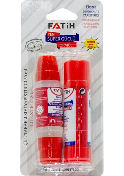Glue Stick + Sıvı Yapıştırıcı 2'li fiyatları
