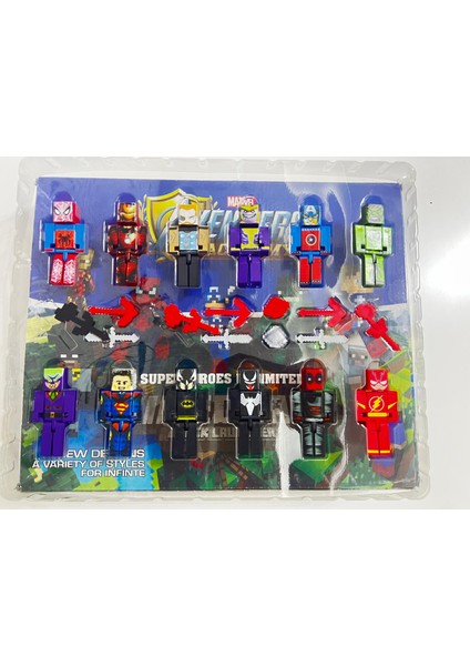 Oyuncak Minecraft 23 Parça Aksesuarlı modelleri