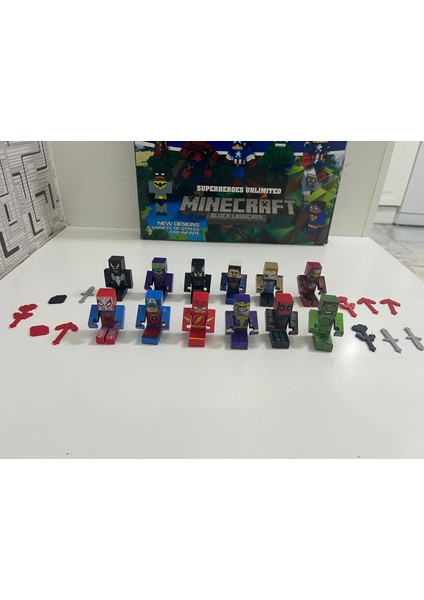 Oyuncak Minecraft 23 Parça Aksesuarlı fırsatları