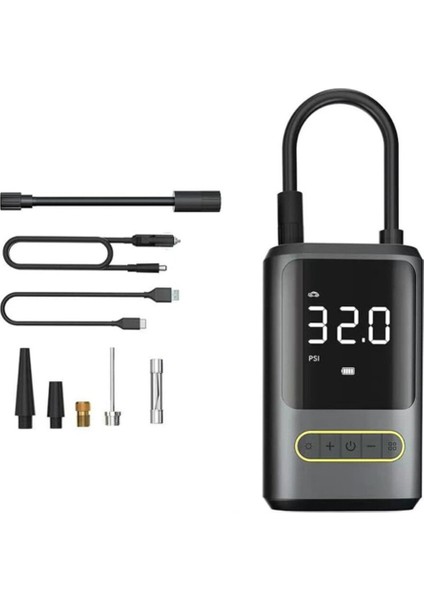 PR-HP401 Kablosuz Şarjlı Siyah Hava Pompası fiyatları