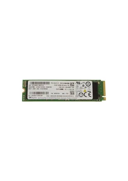 Sk Hynıx 1tb M.2 2280 Nvme Pcıe Gen3 X4 SSD Solid State Drive (HFS001TD9TNG-62A0A) Refrubıshed
