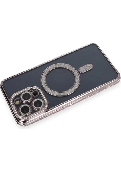 iPhone 14 Pro Kılıf Joke Simli Magneticsafe Kılıf - Gri fiyatları