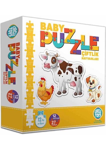 Puzzle Çiftlik Hayvanları CRCL020 fiyatları