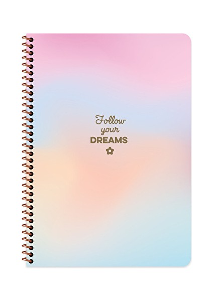 A4 80 Yp.çiz. Karton Kp.spr.peritozu Defter