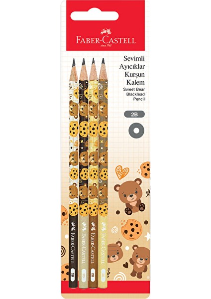 Bls Sevimli Ayıcıklar K.kalem ,4'lü(Fsc)