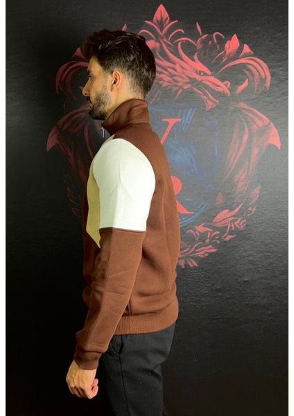 Fermuarlı %100 Pamuk Sweatshirt modelleri