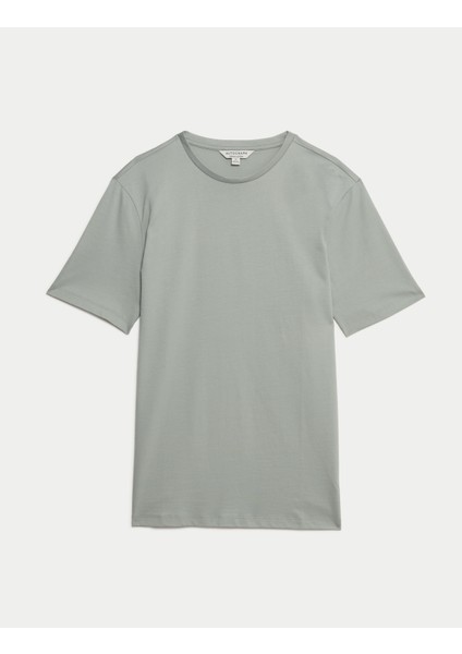 Pure Supima® Slim Fit Premium Pamuklu T‑Shirt modelleri