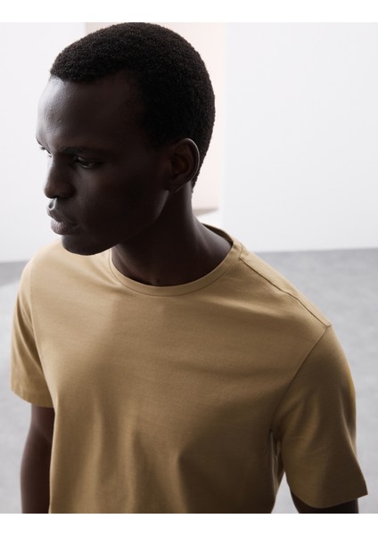 Pure Supima® Slim Fit Premium Pamuklu T‑Shirt fırsatları