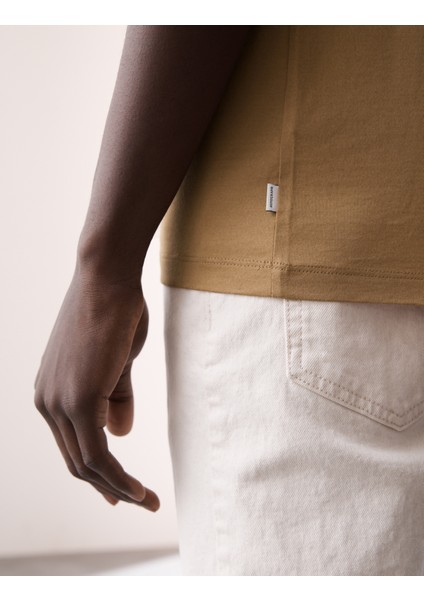 Pure Supima® Slim Fit Premium Pamuklu T‑Shirt indirimleri