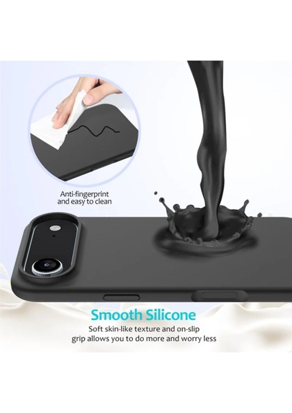 Apple iPhone 17 Air Uyumlu Silikon Kılıf - Kamera Korumalı Esnek Tam Koruma Kapak - Şeffaf fırsatları